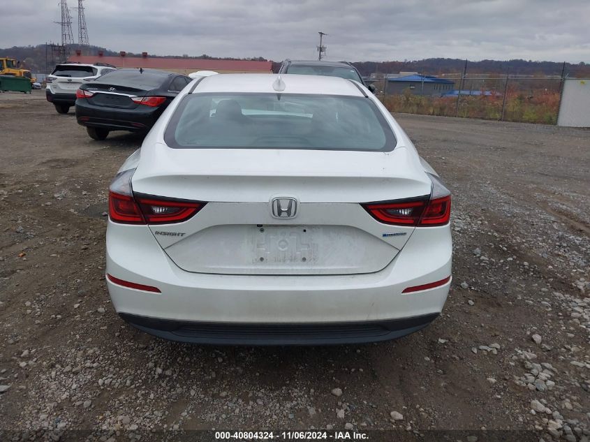 2019 Honda Insight Lx VIN: 19XZE4F16KE026404 Lot: 40804324