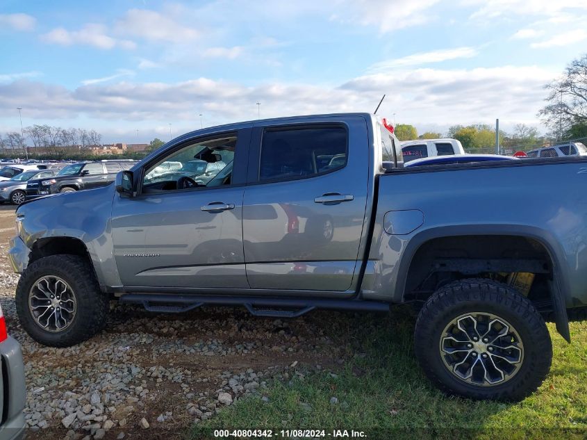 2021 Chevrolet Colorado 4Wd Short Box Zr2 VIN: 1GCGTEEN4M1156386 Lot: 40804342