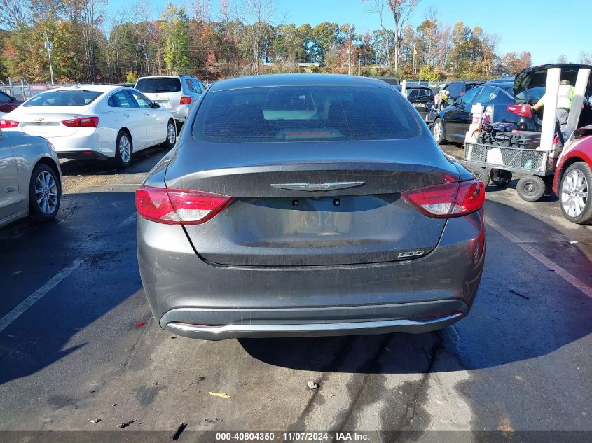 2016 Chrysler 200 Limited VIN: 1C3CCCAB3GN133049 Lot: 40804350