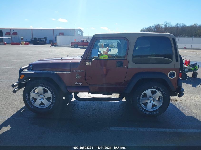 2002 Jeep Wrangler Sahara VIN: 1J4FA59SX2P712139 Lot: 40804371