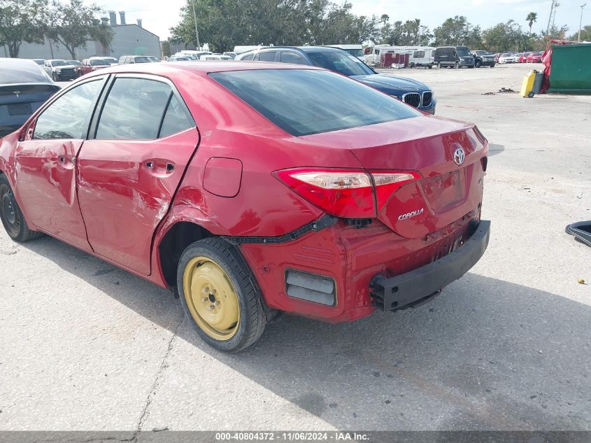 2017 Toyota Corolla Le VIN: 5YFBURHE4HP708819 Lot: 40804372