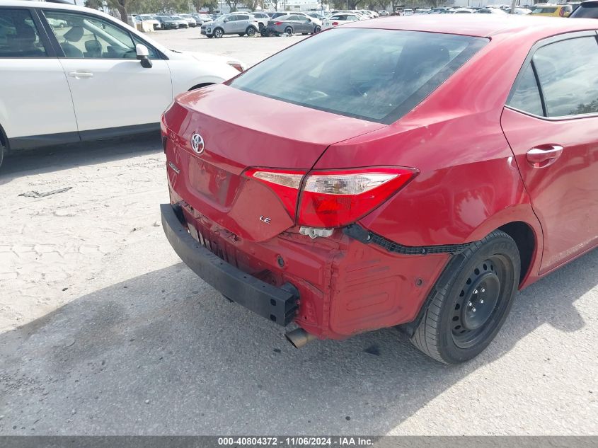 2017 TOYOTA COROLLA LE - 5YFBURHE4HP708819