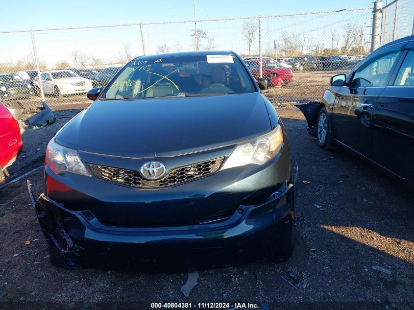 2013 Toyota Camry Se VIN: 4T1BF1FKXDU254749 Lot: 40804381