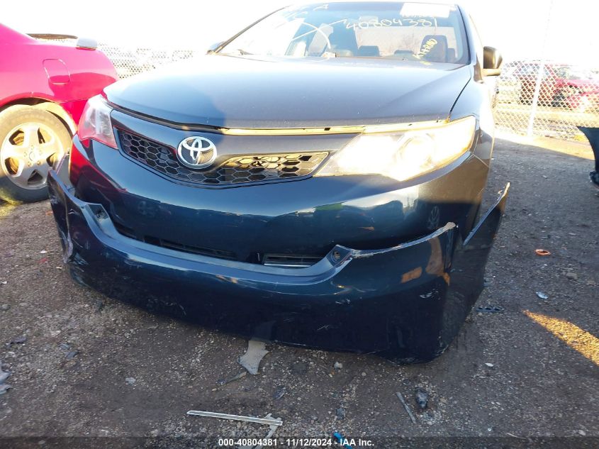 2013 Toyota Camry Se VIN: 4T1BF1FKXDU254749 Lot: 40804381