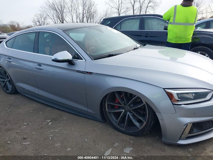 2019 Audi S5 3.0T Premium VIN: WAUC4CF55KA011706 Lot: 40804401