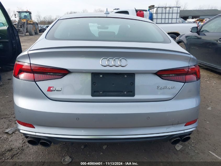 2019 Audi S5 3.0T Premium VIN: WAUC4CF55KA011706 Lot: 40804401