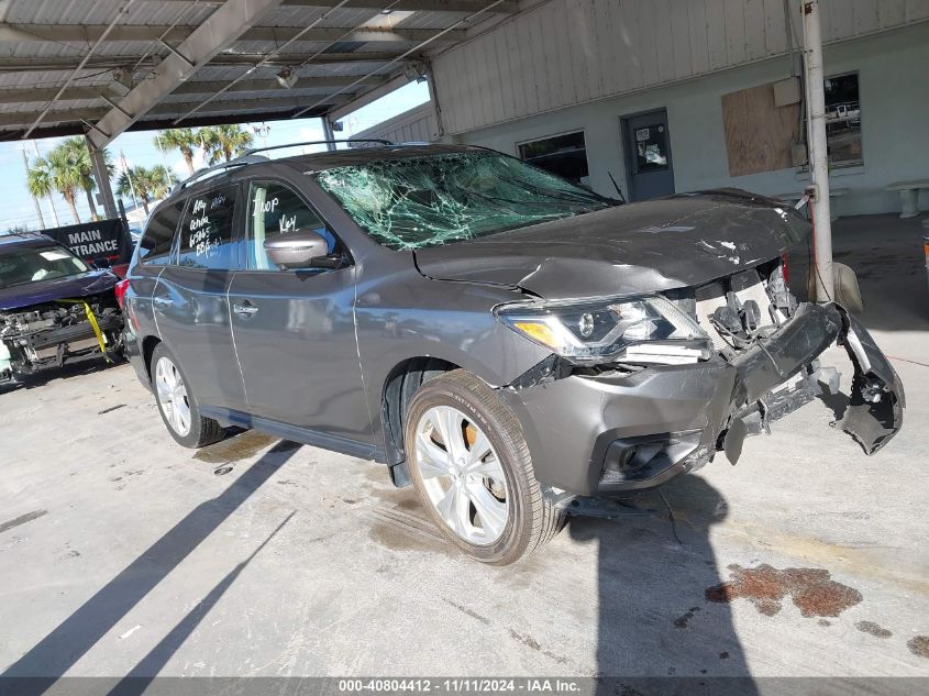 2018 Nissan Pathfinder Sl VIN: 5N1DR2MM6JC615065 Lot: 40804412