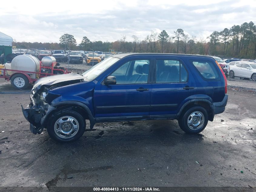 2004 Honda Cr-V Lx VIN: SHSRD78444U240521 Lot: 40804413