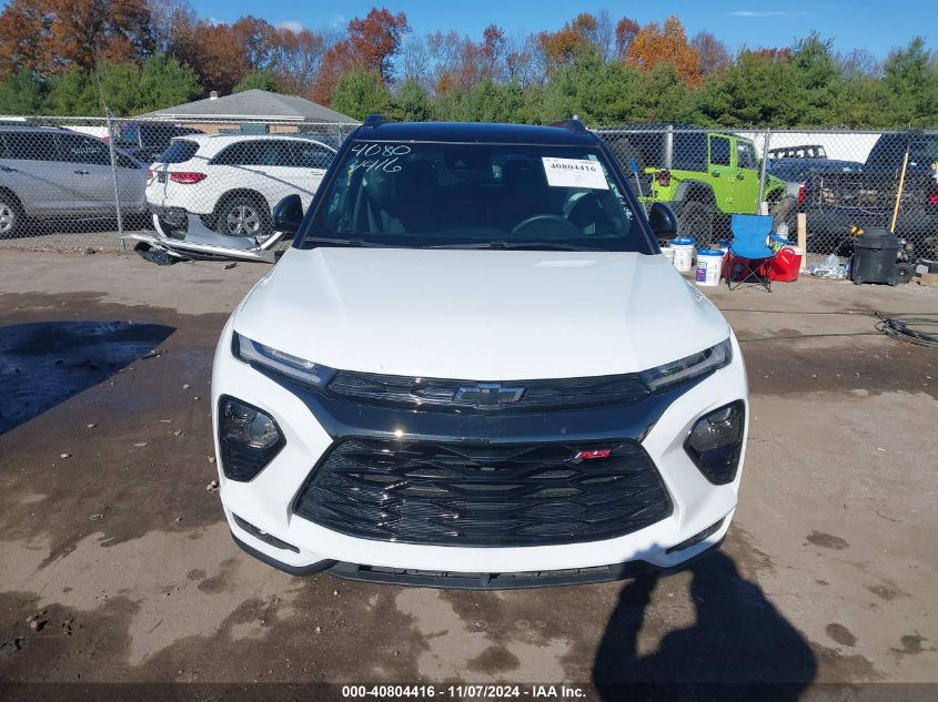 2023 Chevrolet Trailblazer Fwd Rs VIN: KL79MTSL8PB212533 Lot: 40804416