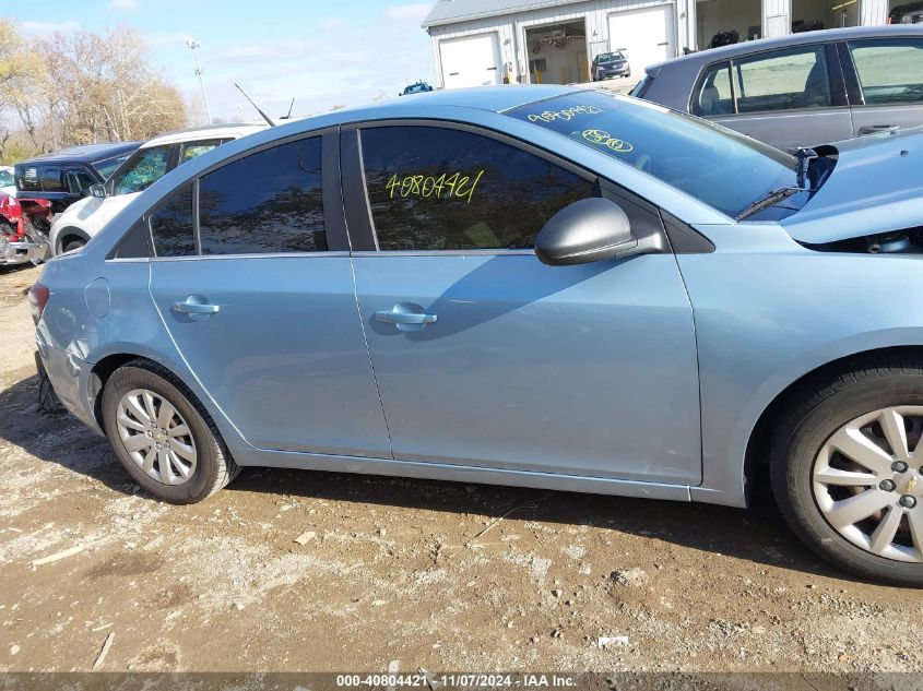 2011 Chevrolet Cruze Ls VIN: 1G1PC5SH0B7178452 Lot: 40804421