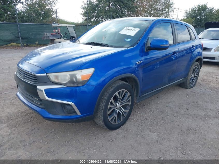 VIN JA4AP3AU9GZ033601 2016 Mitsubishi Outlander, Sp... no.2