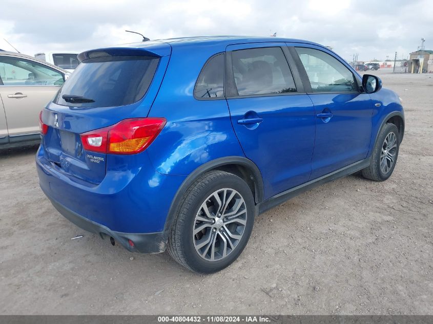 VIN JA4AP3AU9GZ033601 2016 Mitsubishi Outlander, Sp... no.4