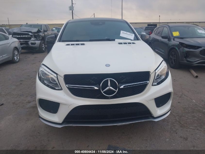 2017 Mercedes-Benz Amg Gle 43 Coupe 4Matic VIN: 4JGED6EB2HA053341 Lot: 40804434