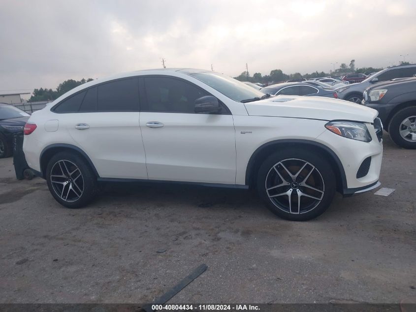 2017 Mercedes-Benz Amg Gle 43 Coupe 4Matic VIN: 4JGED6EB2HA053341 Lot: 40804434