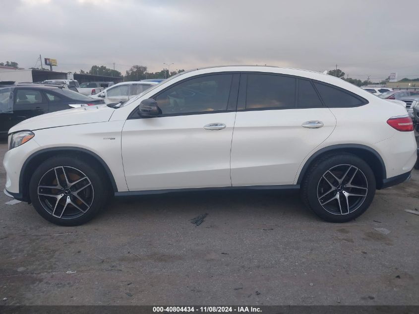 2017 Mercedes-Benz Amg Gle 43 Coupe 4Matic VIN: 4JGED6EB2HA053341 Lot: 40804434