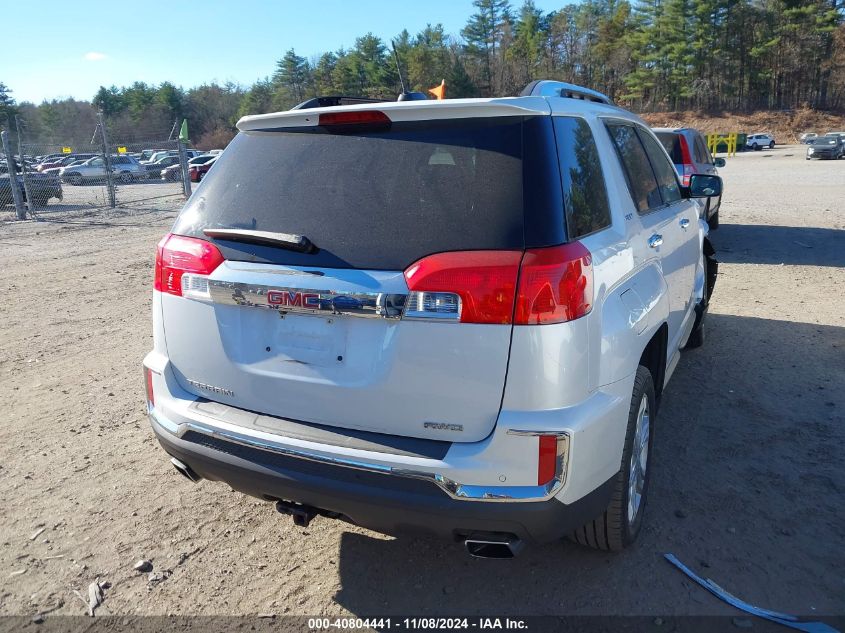 2017 GMC Terrain Slt VIN: 2GKFLUE3XH6141368 Lot: 40804441