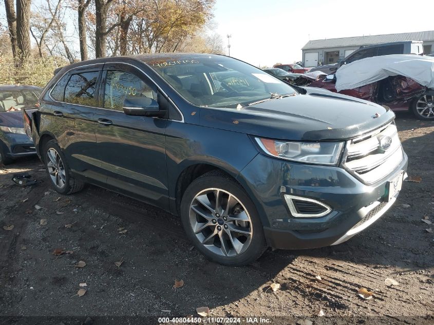 VIN 2FMPK4K83GBC20286 2016 Ford Edge, Titanium no.1