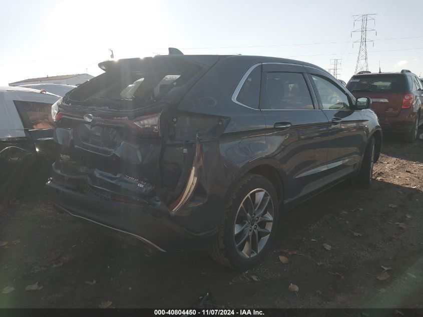 VIN 2FMPK4K83GBC20286 2016 Ford Edge, Titanium no.4