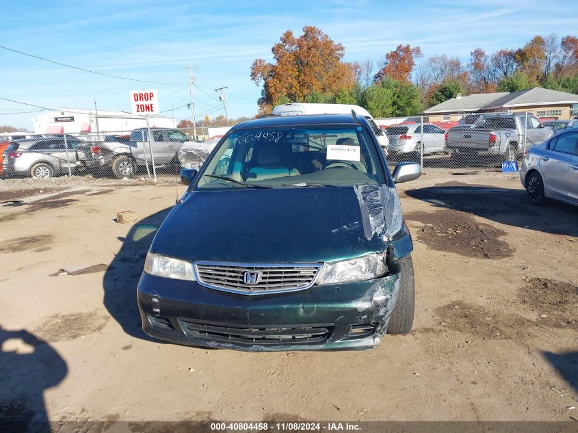 2000 Honda Odyssey Ex VIN: 2HKRL1873YH529043 Lot: 40804458