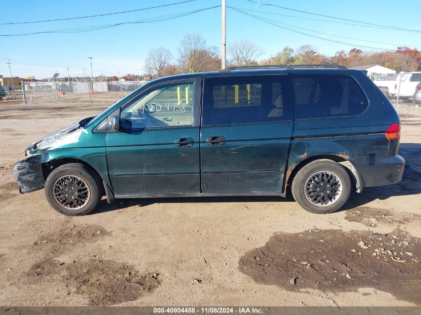 2000 Honda Odyssey Ex VIN: 2HKRL1873YH529043 Lot: 40804458