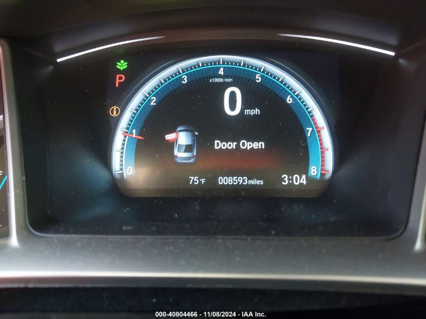 2018 HONDA CIVIC VIN: 2HGFC2F76JH569399