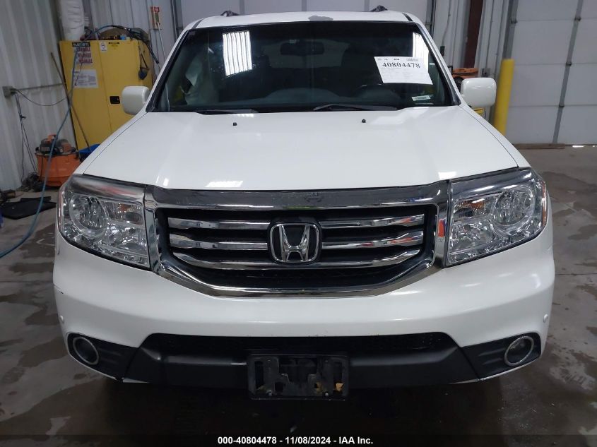 2012 Honda Pilot Touring VIN: 5FNYF4H96CB082057 Lot: 40804478