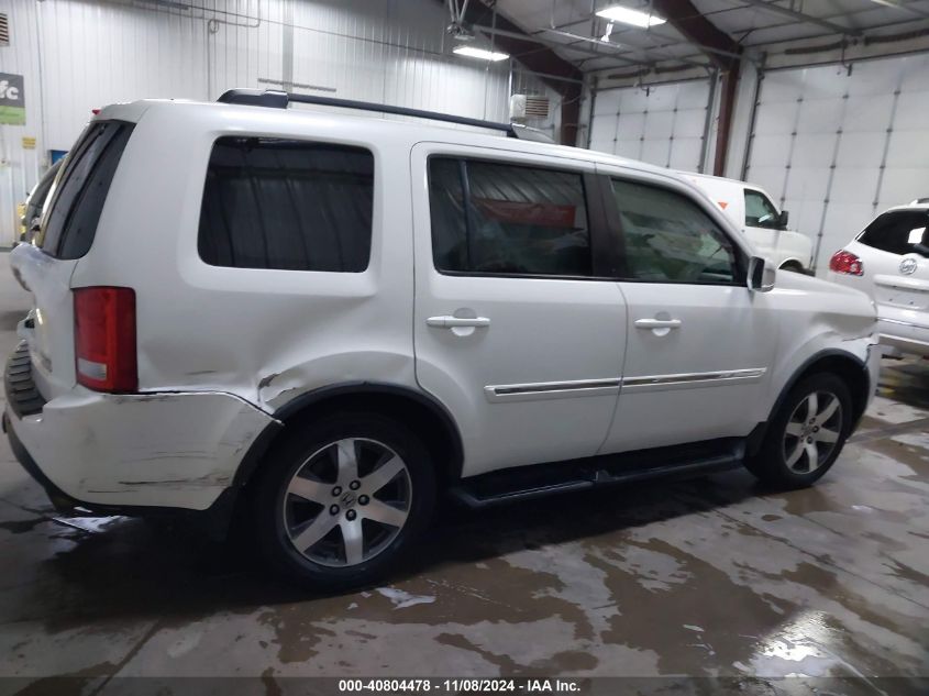 2012 Honda Pilot Touring VIN: 5FNYF4H96CB082057 Lot: 40804478