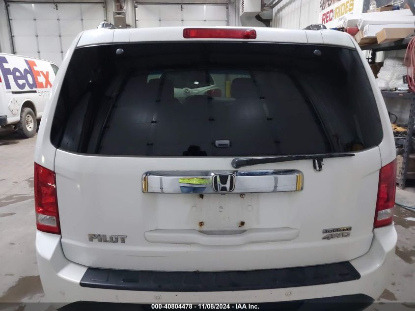 2012 Honda Pilot Touring VIN: 5FNYF4H96CB082057 Lot: 40804478