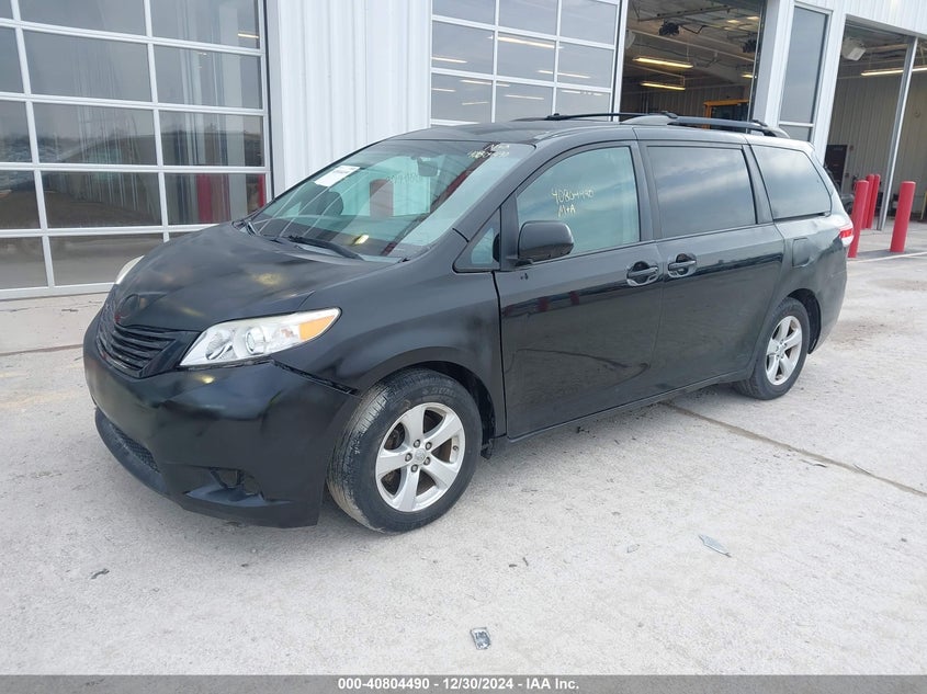 Vin: 5tdkk3dc6es429219, lot: 41294056, toyota sienna le v6 8 passenger 20142