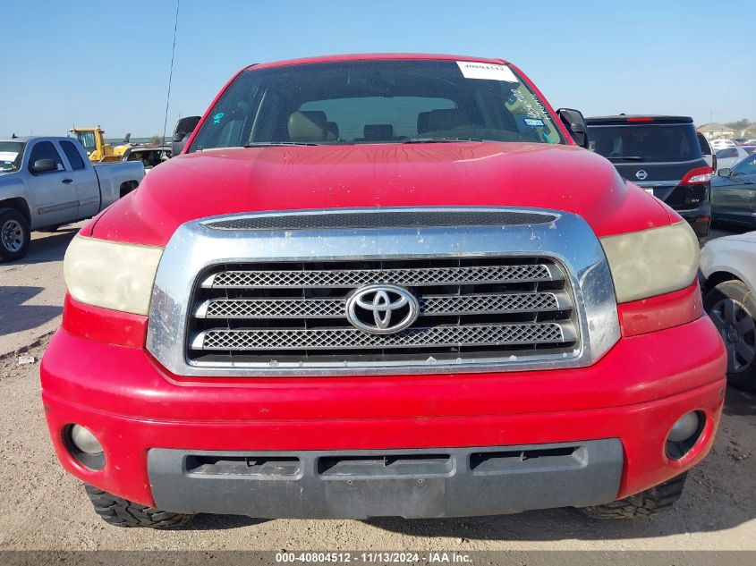 2007 Toyota Tundra Limited 5.7L V8 VIN: 5TBEV58167S456022 Lot: 40804512