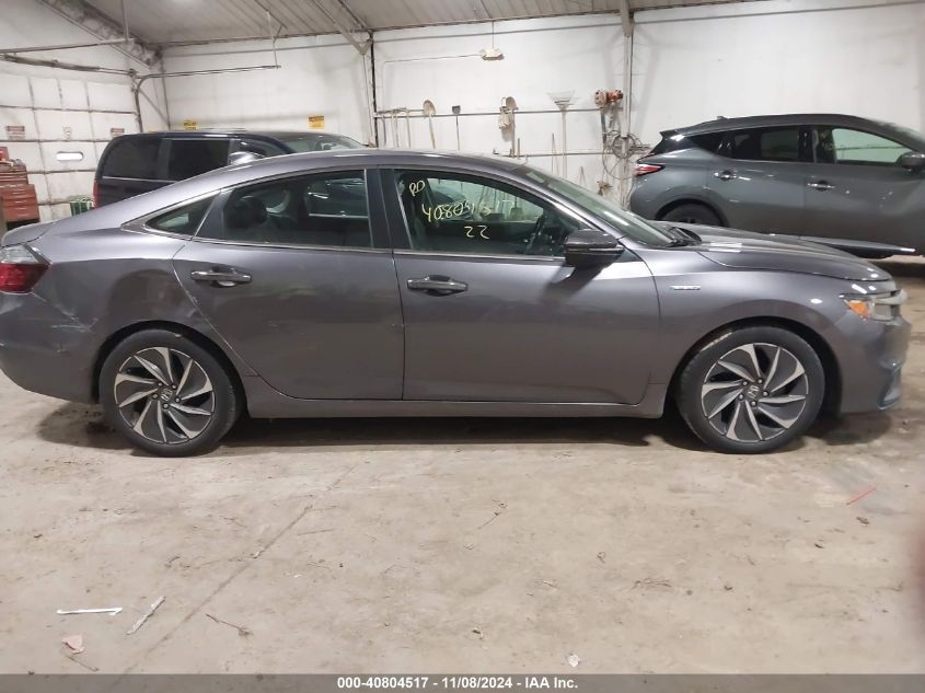 2022 Honda Insight Touring VIN: 19XZE4F99NE005220 Lot: 40804517