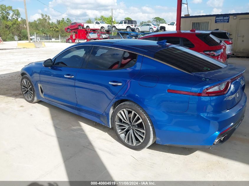 2018 Kia Stinger Premium VIN: KNAE25LA6J6024848 Lot: 40804519