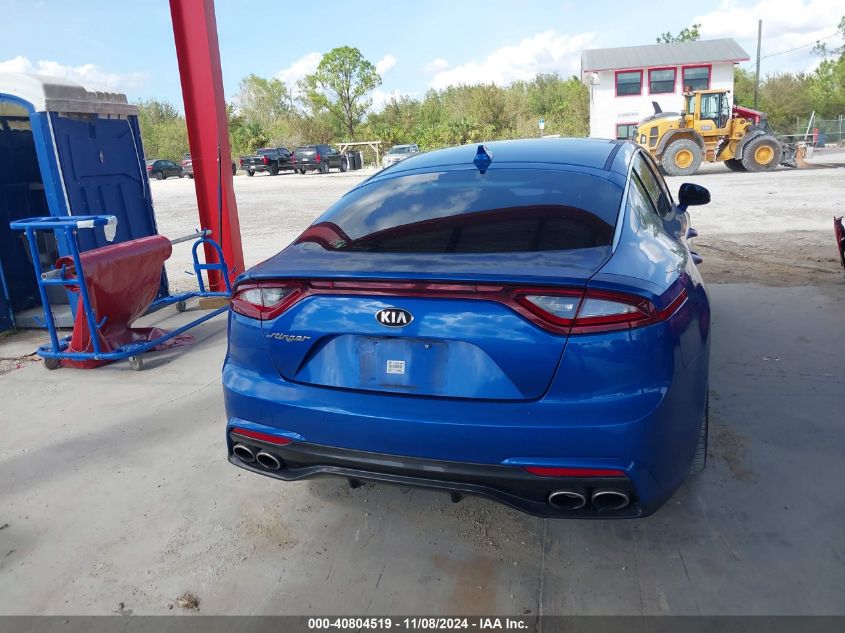 2018 Kia Stinger Premium VIN: KNAE25LA6J6024848 Lot: 40804519