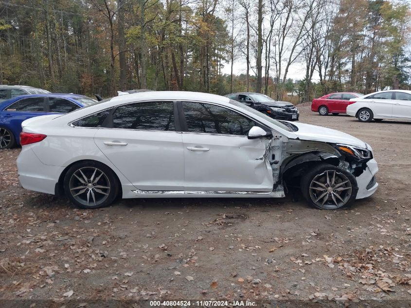 2017 Hyundai Sonata Sport 2.0T VIN: 5NPE34AB1HH461842 Lot: 40804524