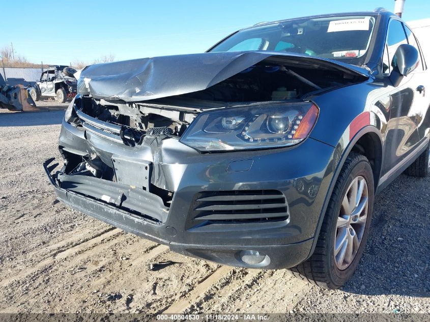 2013 VOLKSWAGEN TOUAREG VR6 SPORT - WVGEF9BP5DD008785