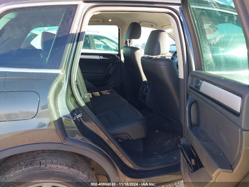 2013 VOLKSWAGEN TOUAREG VR6 SPORT - WVGEF9BP5DD008785