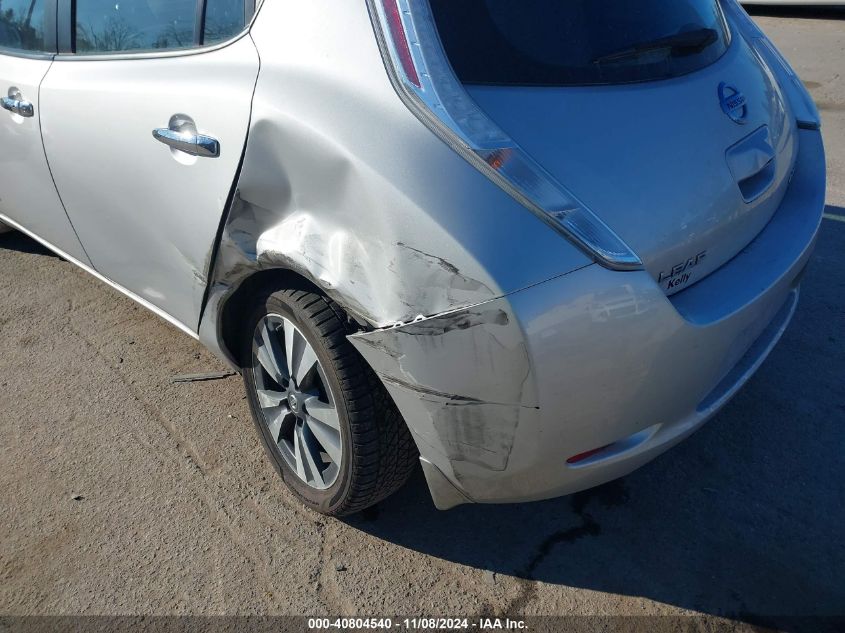 VIN 1N4BZ0CP9HC303933 2017 NISSAN LEAF SV