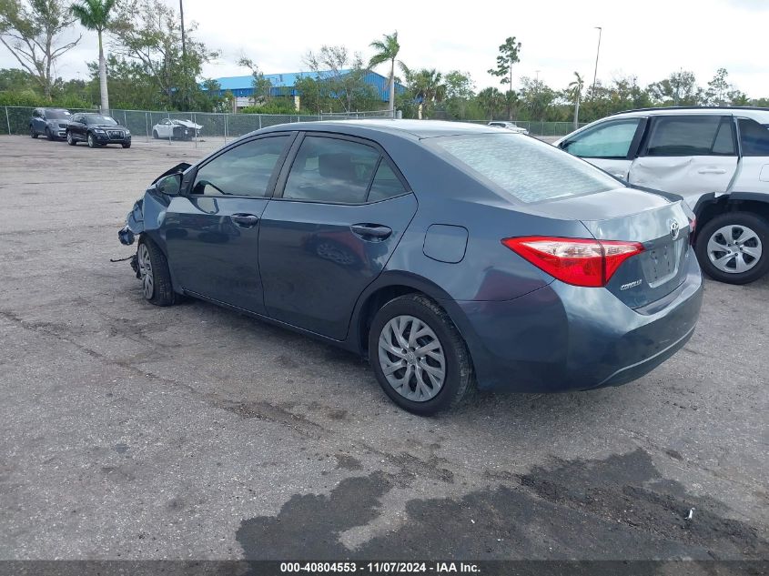 2019 Toyota Corolla Le VIN: 2T1BURHE4KC188788 Lot: 40804553