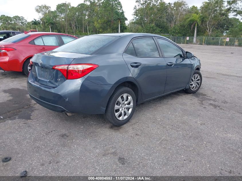 2019 Toyota Corolla Le VIN: 2T1BURHE4KC188788 Lot: 40804553