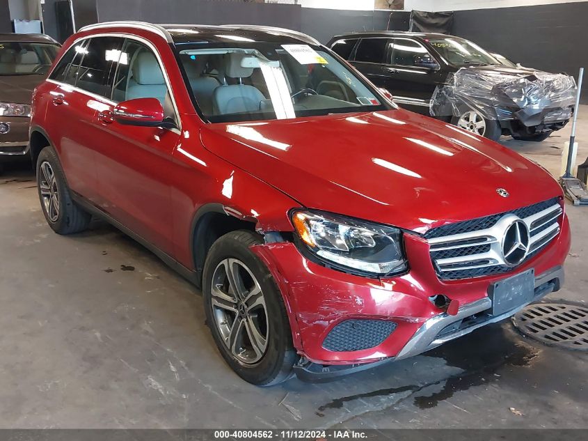 2019 Mercedes-Benz Glc 300 4Matic VIN: WDC0G4KB0KV142866 Lot: 40804562