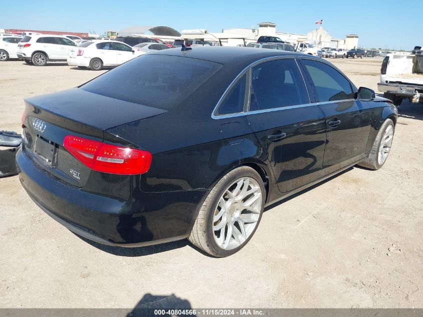 2013 AUDI A4 2.0T PREMIUM - WAUHFAFL5DN041903