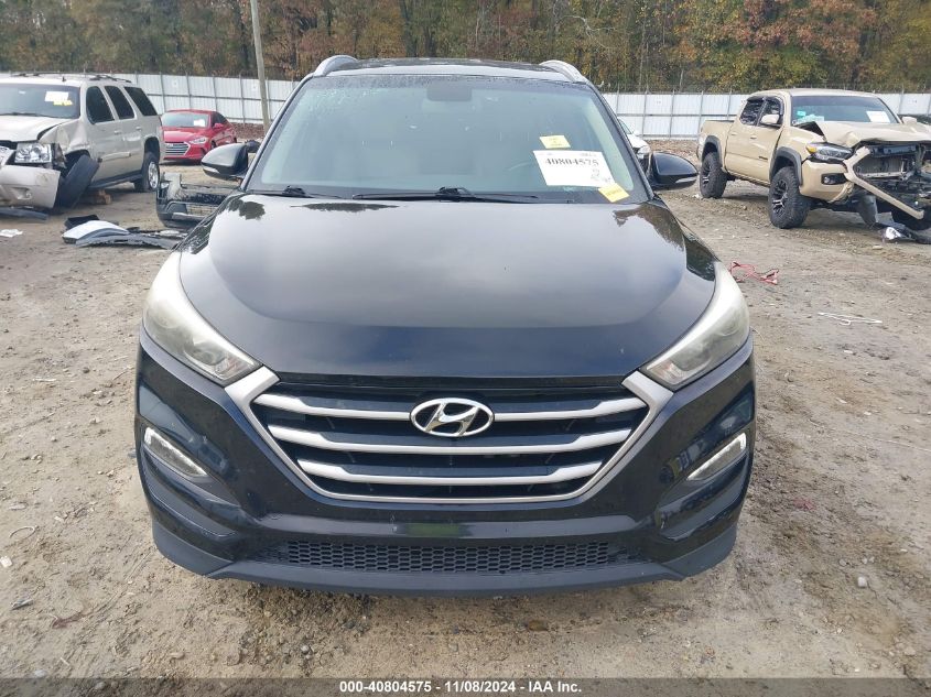 2017 Hyundai Tucson Se Plus VIN: KM8J33A45HU435871 Lot: 40804575