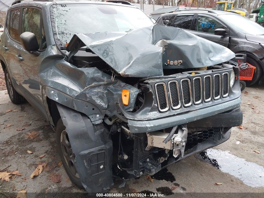 2018 Jeep Renegade Sport 4X4 VIN: ZACCJBAB2JPG71980 Lot: 40804580