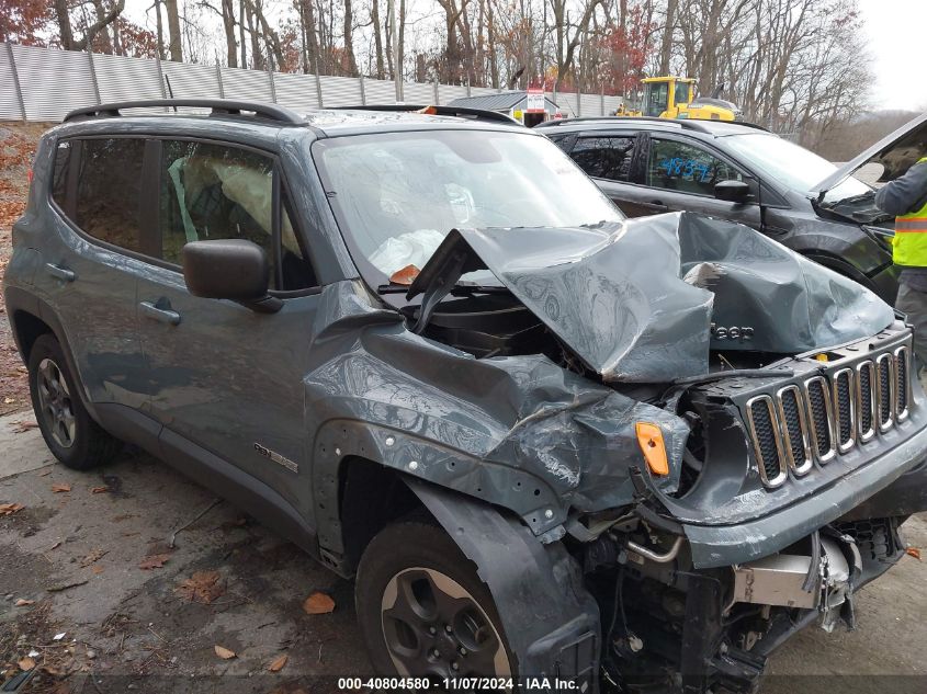 2018 Jeep Renegade Sport 4X4 VIN: ZACCJBAB2JPG71980 Lot: 40804580