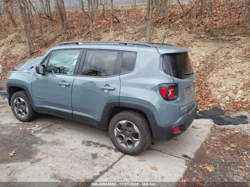 2018 Jeep Renegade Sport 4X4 VIN: ZACCJBAB2JPG71980 Lot: 40804580