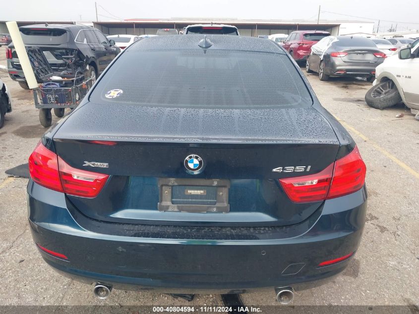 2015 BMW 435I xDrive VIN: WBA3R5C59FK372907 Lot: 40804594