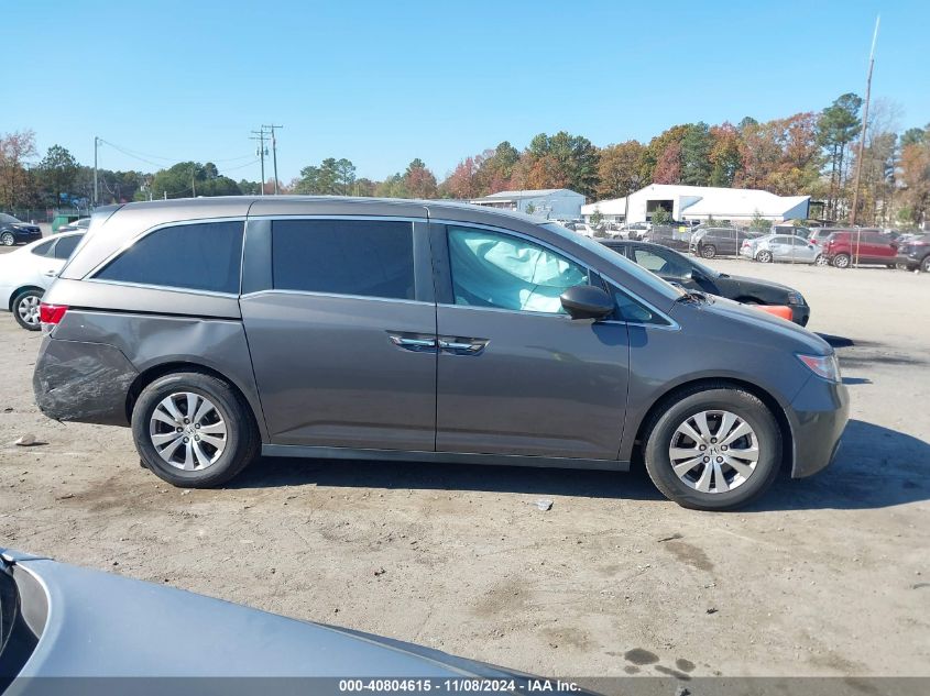 2016 HONDA ODYSSEY SE - 5FNRL5H3XGB108132