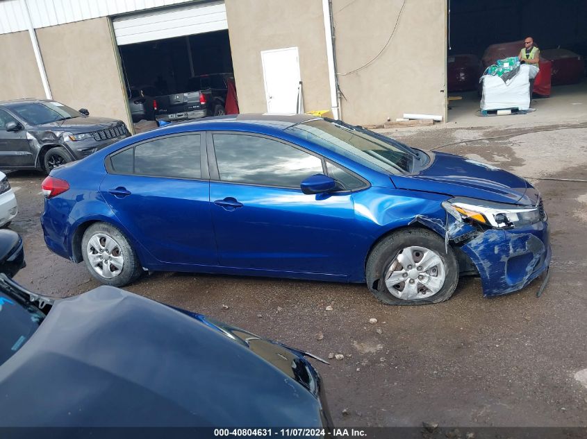 2018 Kia Forte Lx VIN: 3KPFK4A72JE236407 Lot: 40804631