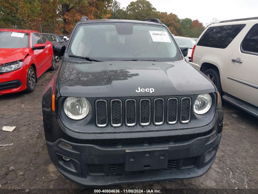 2016 Jeep Renegade Latitude VIN: ZACCJABT2GPE18328 Lot: 40804636