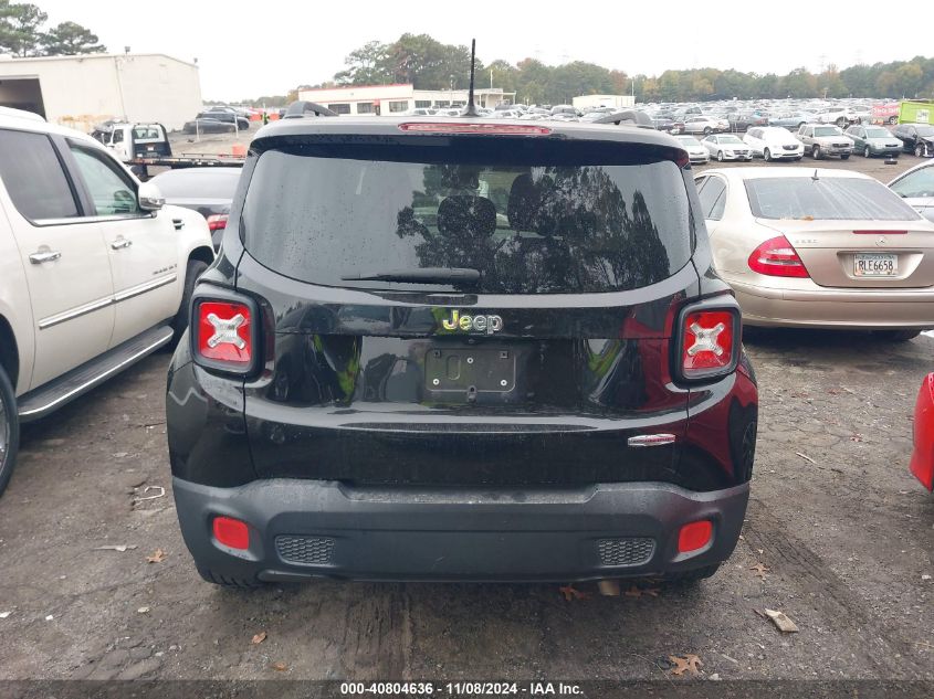 2016 Jeep Renegade Latitude VIN: ZACCJABT2GPE18328 Lot: 40804636